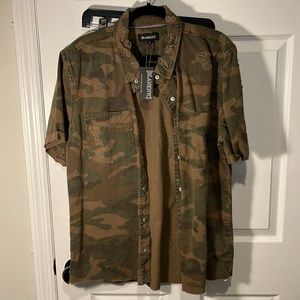 Large military shirt